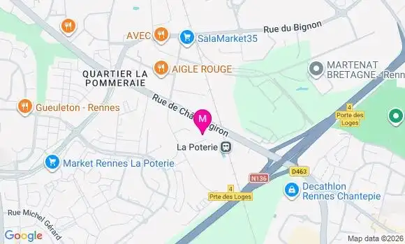 Localisation Mtre Berthou Renaud