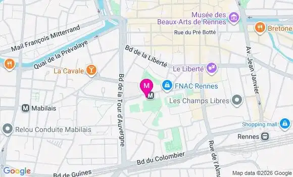 Localisation Mtre Bodin Philippe