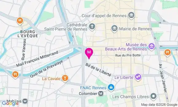 Localisation Mtre Bourges Luc