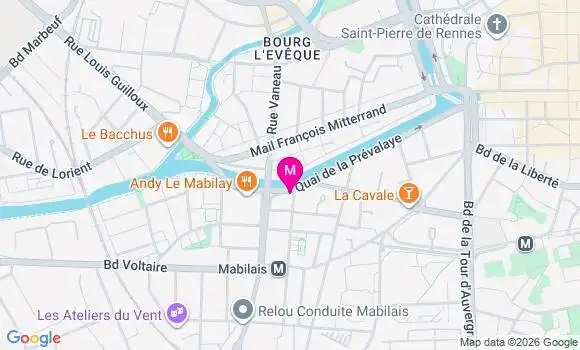 Localisation Mtre Bourrelier Nolvenn
