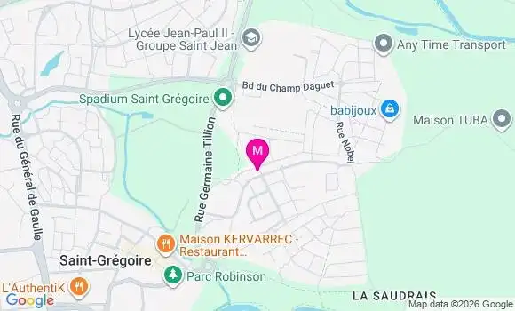 Localisation Mtre Brizard Eric