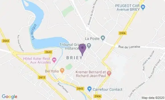 Localisation Mtre Lefebvre Laurent