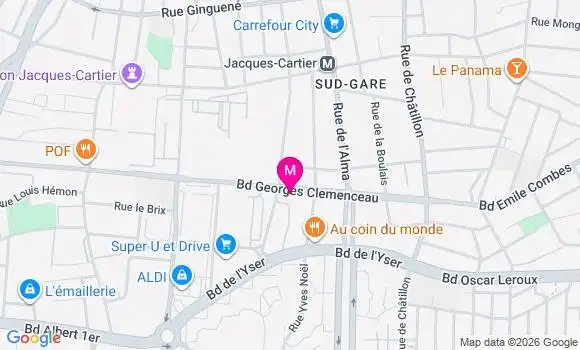 Localisation Mtre Camus Carole