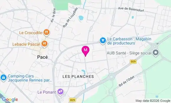 Localisation Mtre Ceran Mikail