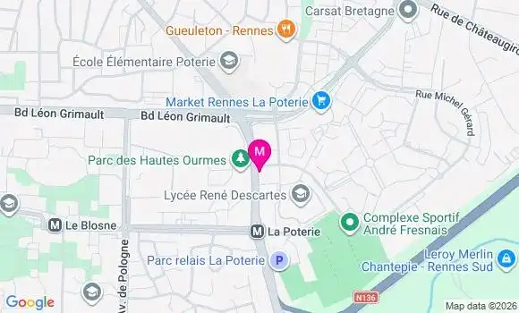 Localisation Mtre Chevet Aurélie