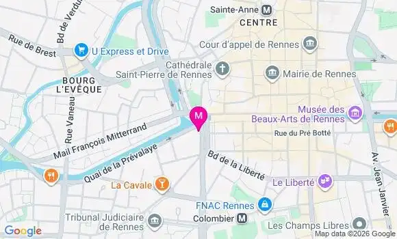 Localisation Mtre Claise Anne Sophie