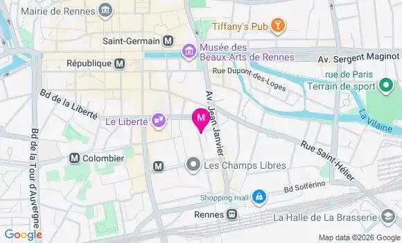 Localisation Mtre Colas Adrien