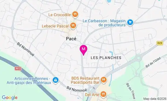 Localisation Mtre Depasse Labed Mériem