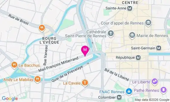 Localisation Mtre Ducart Mevel Carole