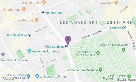 Localisation Mtre Chauvidon Candice