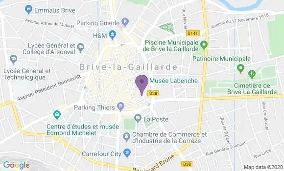 Localisation Mtre Bentejac Laurence