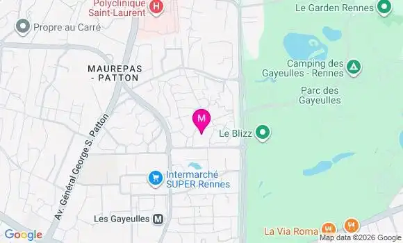Localisation Mtre Flamant Benoît