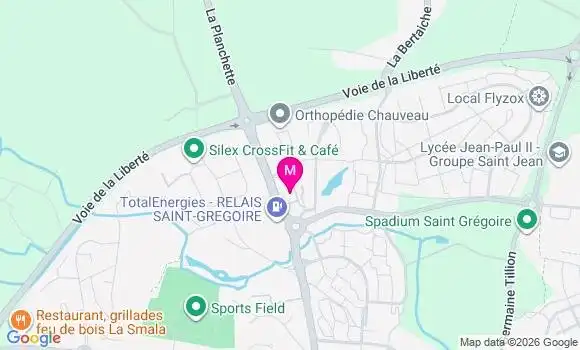 Localisation Mtre Foulon Carole