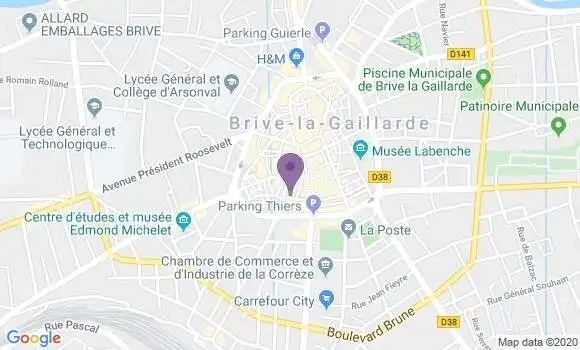 Localisation Mtre Bersat Sandrine