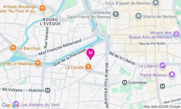 Localisation Mtre Fournier Philippe