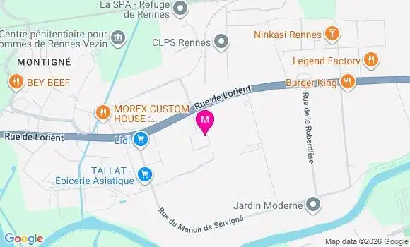 Localisation Mtre Genevee Sandra