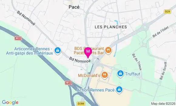 Localisation Mtre Goasdoue Rozenn