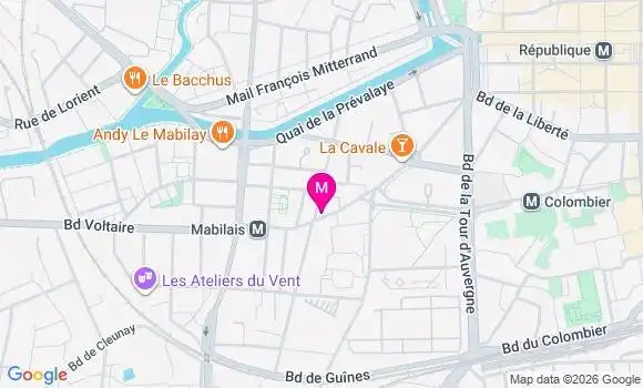Localisation Mtre Gouaislin Margot