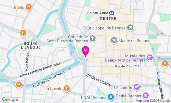 Localisation Mtre Goven Titouan