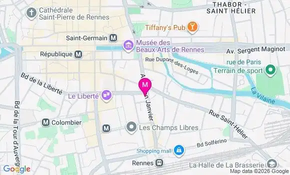 Localisation Mtre Gregoire Gwenaelle
