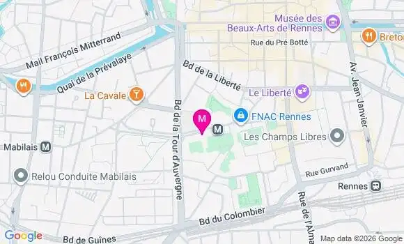 Localisation Mtre Guilbert Objilere Camille