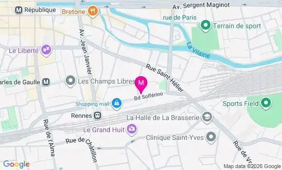 Localisation Mtre Guillier Guillaume