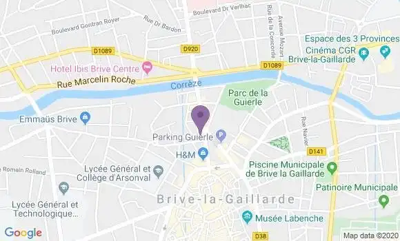 Localisation Mtre Chadal François