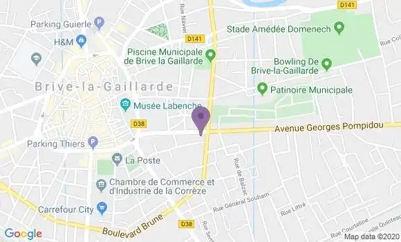 Localisation Mtre Chatras Vincent