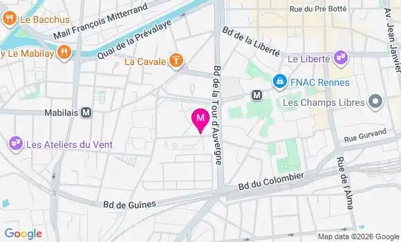 Localisation Mtre Hutin Claire