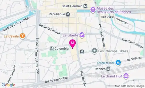 Localisation Mtre Le Bihan Katell
