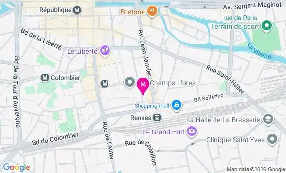 Localisation Mtre Le Bourdais Arnaud