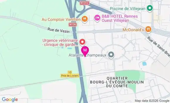 Localisation Mtre Le Leuch Mélanie