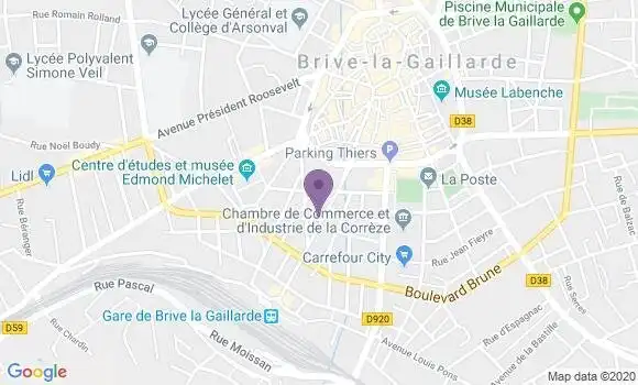 Localisation Mtre Deleage Franck