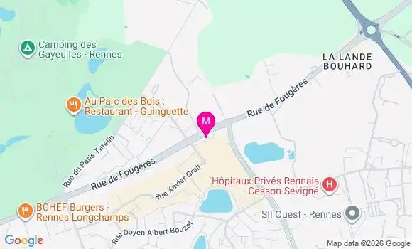 Localisation Mtre Marzin Charles