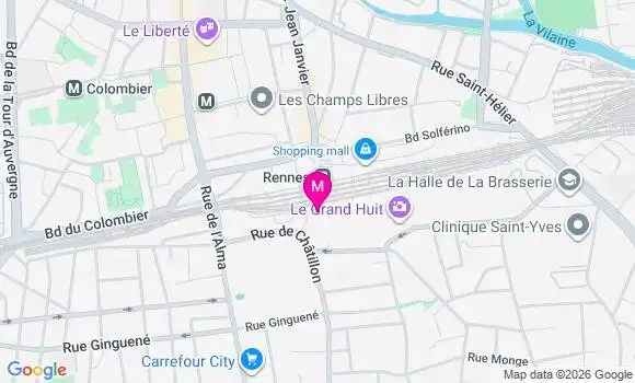 Localisation Mtre Normant Aude