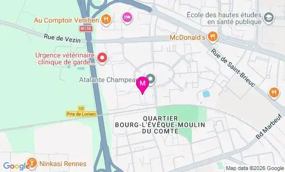 Localisation Mtre Ouairy Jallais Marceline