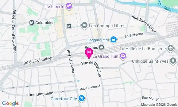 Localisation Mtre Pasco Elodie