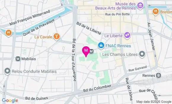 Localisation Mtre Paulet Prigent Marie Aude
