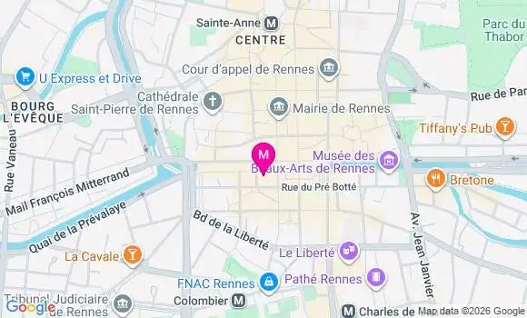 Localisation Mtre Pion Hugo