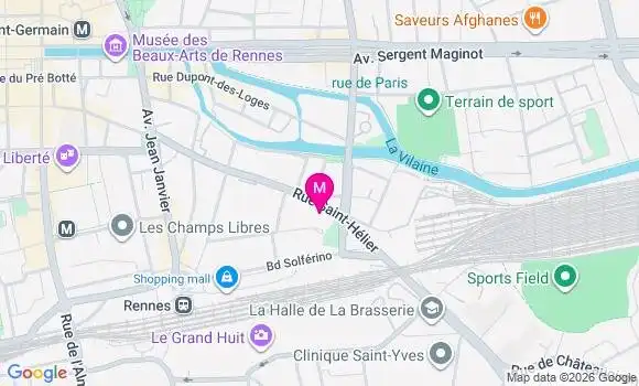 Localisation Mtre Piot Charles