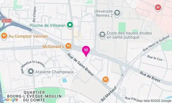Localisation Mtre Richer Ludovic
