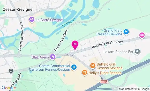 Localisation Mtre Rideau Magali