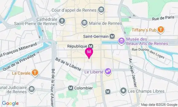 Localisation Mtre Robinault Alicia