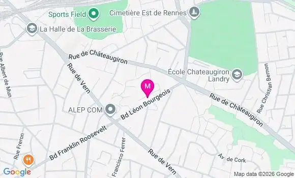 Localisation Mtre Rocha Anne