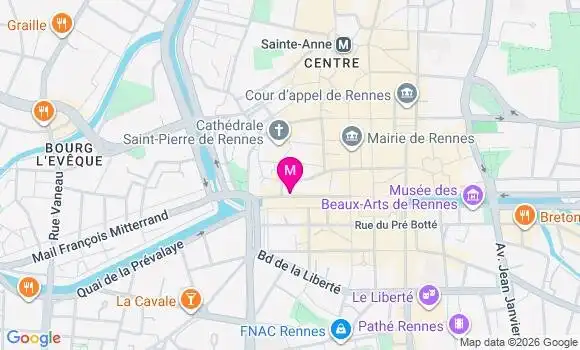 Localisation Mtre Rubin Tiphaine