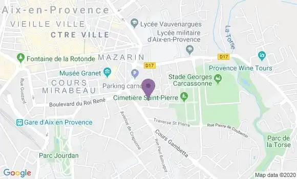 Localisation Mtre Giordano Emeline
