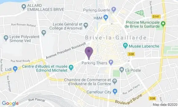 Localisation Mtre Lamagat Antoine