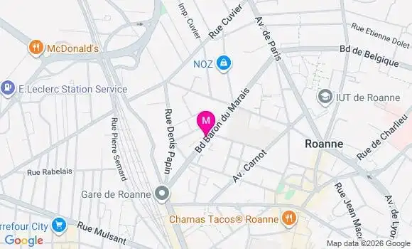 Localisation Mtre Dauvergne Delphine