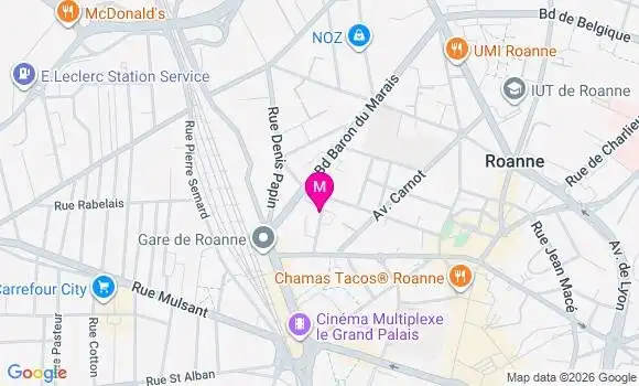 Localisation Mtre Fleurdepine Vanessa