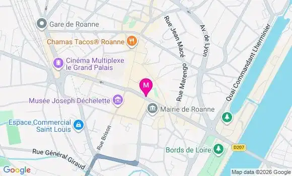Localisation Mtre Monnier Laura
